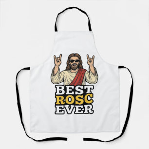 Beste Rosc Aller Zeiten Vintage Rock Hand Religiös Schürze