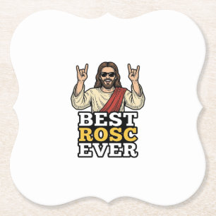 Beste Rosc Aller Zeiten Vintage Rock Hand Religiös Untersetzer