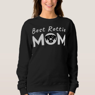 Beste Rottie-Mama für Rottweilers-Mamas Sweatshirt