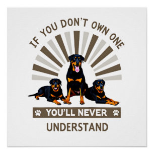 Beste Rottweiler Kunst Für Männer Frauen Kinder Ro Poster