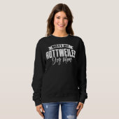 Beste Rottweiler-Mama Sweatshirt (Vorne ganz)