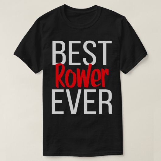 Beste Rower je 6 T-Shirt (Design vorne)