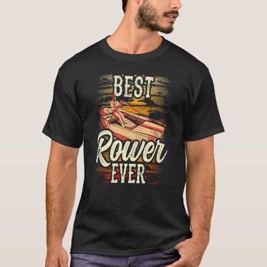 Beste Rower je Rowing Crew Row Sport T-Shirt (Vorderseite)