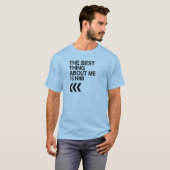 BESTE SACHE ÜBER MICH IST ER RECHT - .PNG T-Shirt (Vorne ganz)