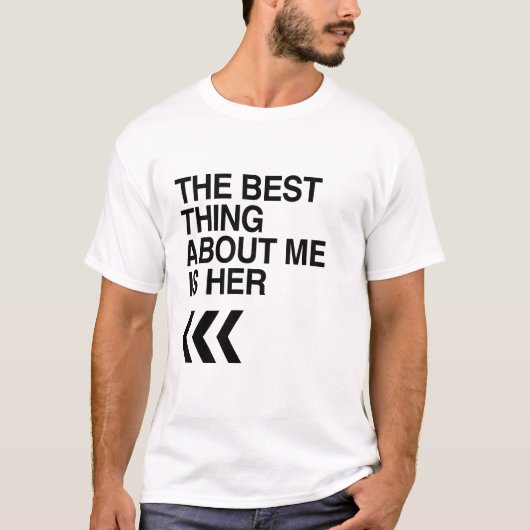 BESTE SACHE ÜBER MICH IST IHR RECHT - .PNG T-Shirt (Vorderseite)