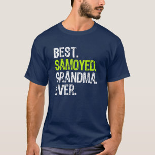 Beste Samoyed Oma Ever Dog Lover T-Shirt