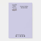 Beste Schildkröten-Spaziergänger der Welt Klebezet Post-it Klebezettel (Vorderseite)