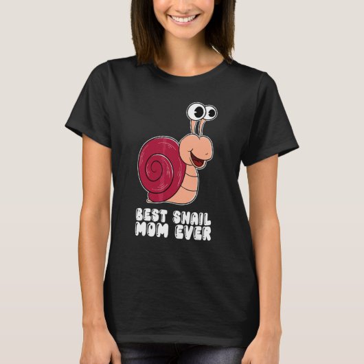 Beste Schneckenmutter Aller Zeiten T-Shirt (Vorderseite)