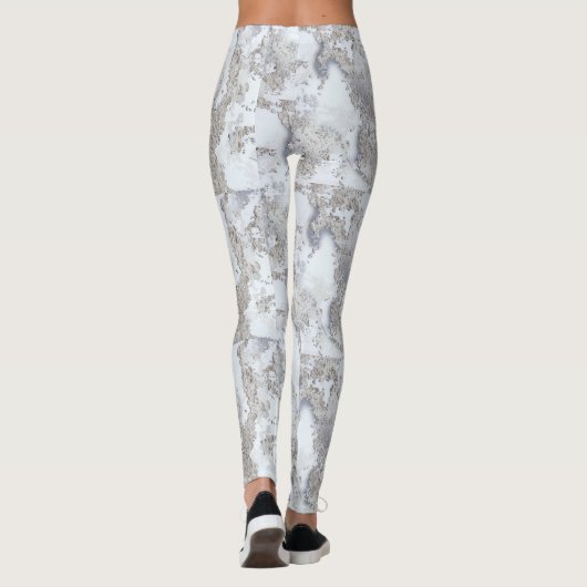 Beste Schneejagd Camouflage Camouflage Leggings (Rückseite)