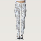 Beste Schneejagd Camouflage Camouflage Leggings (Vorderseite)