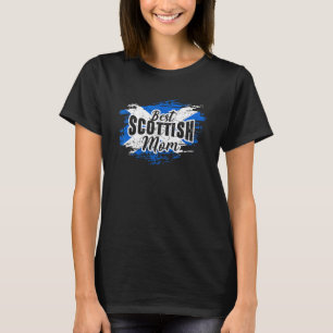 Beste schottische Mama Schottland Mutter Familie S T-Shirt