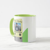 Beste Schulbusfahrer-Fotogeschenke  Tasse (Vorderseite Links)