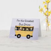 Beste Schulbuskarte Karte (Gelbe Blume)