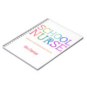 Beste Schulkrankenschwester-überhaupt Notizblock (Linke Seite)