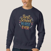 Beste Schulkrankenversorgung je Sweatshirt (Vorderseite)