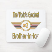 Beste Schwager-Geschenke Mousepad (Mit Mouse)