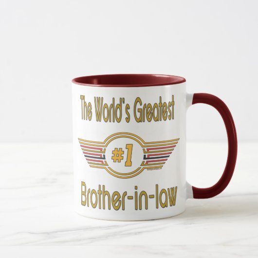 Beste Schwager-Geschenke Tasse (Rechts)