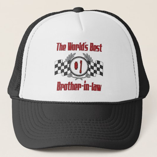 Beste Schwager-Geschenke Truckerkappe (Vorderseite)