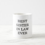 Beste Schwägerin-überhaupt Tasse<br><div class="desc">Geschenk für diese fantastische Schwägerin in Ihrem Leben.</div>