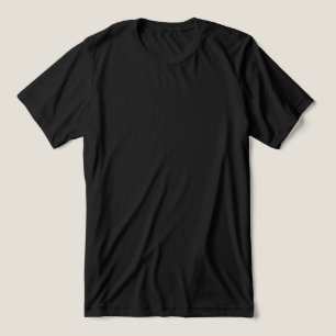 Beste schwarze Blanko-T-Shirt für Custom-Printing Tri-Blend Shirt