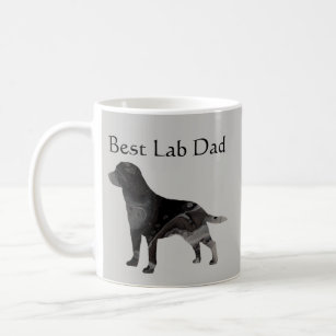 Beste schwarze Labrador-Vater-Kaffee-Tasse Kaffeetasse
