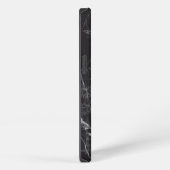 beste schwarze Marmor iPhone Hülle (Rechte Seite)