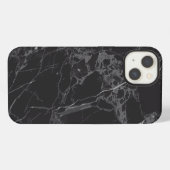 beste schwarze Marmor iPhone Hülle (Rückseite (Horizontal))