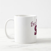 Beste Schweizer Blume Blumentypografie-Schwester Kaffeetasse (Links)