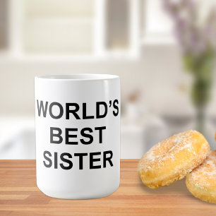Beste Schwester der Welt Kaffeetasse