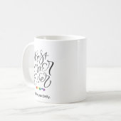 Beste Schwester Ever Funny Geschenk für Schwester Kaffeetasse (Vorderseite Links)