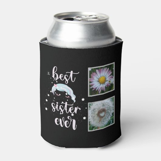 Beste Schwester-Fotovorlage Dosenkühler (Kanne Vorderseite)