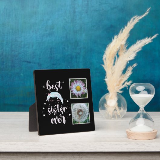 Beste Schwester-Fotovorlage Fotoplatte (InSitu)