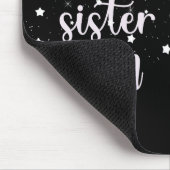 Beste Schwester-Fotovorlage Mousepad (Ecke)