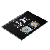 Beste Schwester-Fotovorlage Notizblock (Linke Seite)