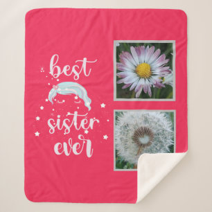 Beste Schwester-Fotovorlage Sherpadecke