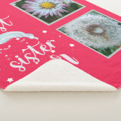 Beste Schwester-Fotovorlage Sherpadecke (3/4)