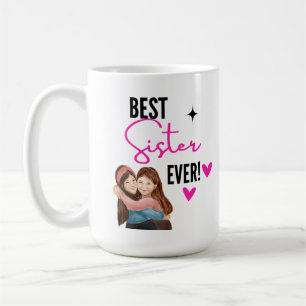 Beste Schwester je Kaffeetasse