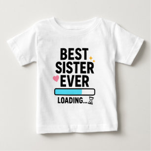 Beste Schwester je Ladung Baby T-shirt