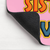 Beste Schwester je Mousepad (Ecke)