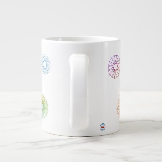 "Beste Schwester je!" Tasse (Rückseite)