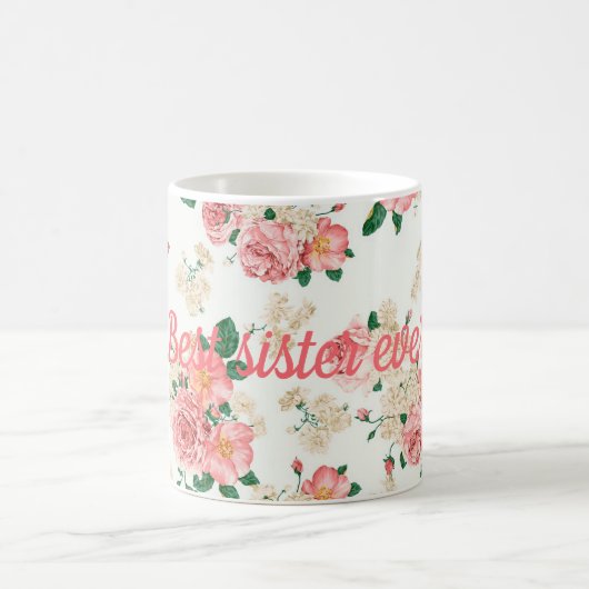 Beste Schwester Kaffeetasse (Mittel)