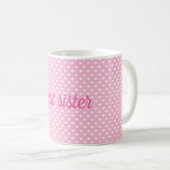 Beste Schwester Kaffeetasse (VorderseiteRechts)