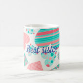 Beste Schwester Kaffeetasse (Mittel)