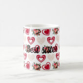 Beste Schwester Kaffeetasse (Mittel)