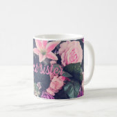 Beste Schwester Kaffeetasse (VorderseiteRechts)