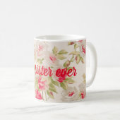 Beste Schwester Kaffeetasse (VorderseiteRechts)