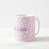 Beste Schwester Kaffeetasse (VorderseiteRechts)