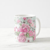 Beste Schwester Kaffeetasse (VorderseiteRechts)