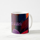 Beste Schwester Kaffeetasse (VorderseiteRechts)