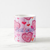 Beste Schwester Kaffeetasse (Mittel)
